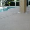 pool deck: BEFORE