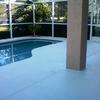 pool deck: AFTER